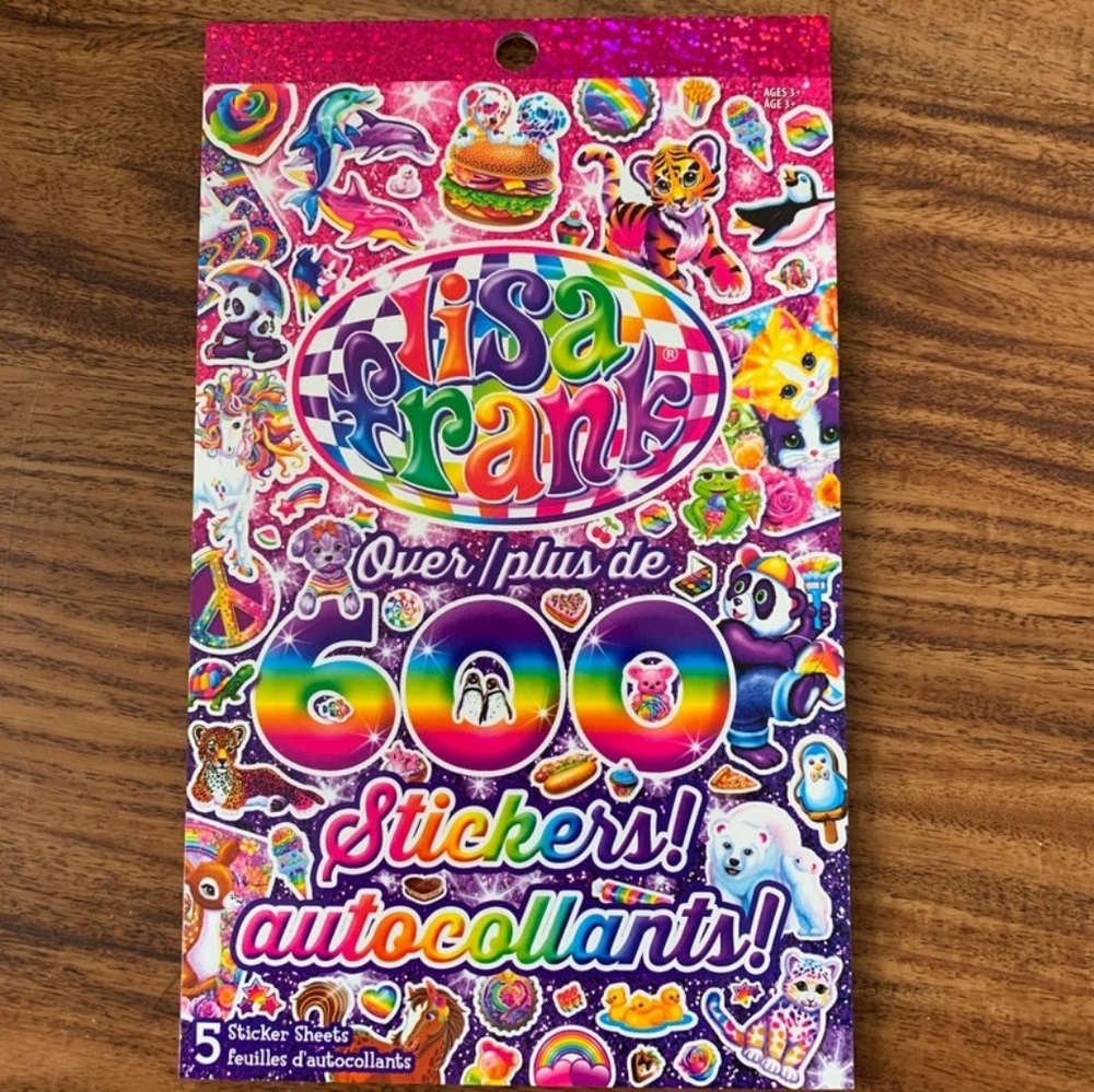 Lisa Frank Sticker Book - Picture 2 of 3